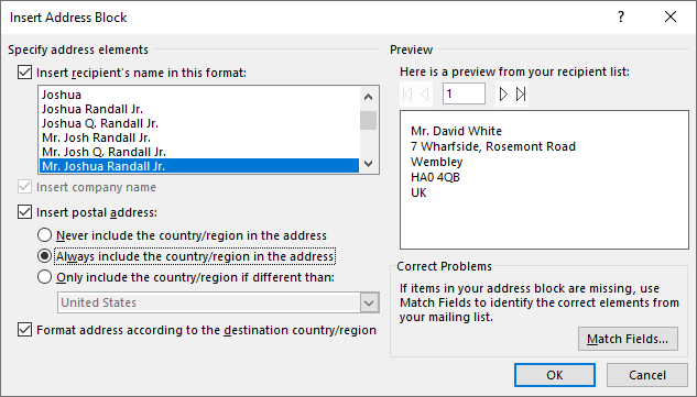 How To Print Different Names On Labels In Word