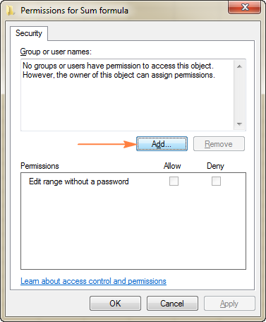 excel for mac lock certain cells