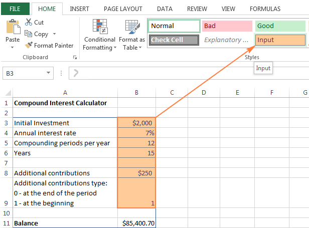 excel lock individual cells