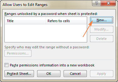 can i lock individual cells in excel