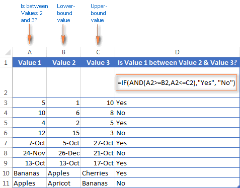 Logical Functions In Excel And Or Xor And Not