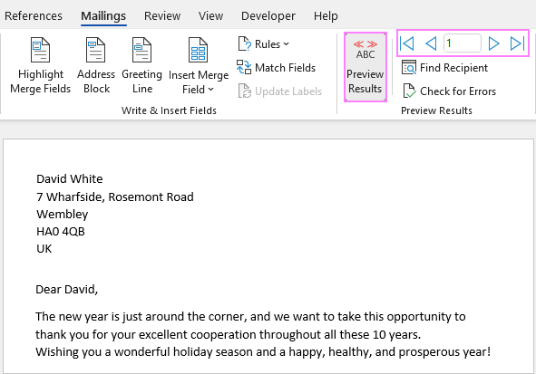 How To Mail Merge From Excel To Word How To Prepare Excel Spreadsheet ...