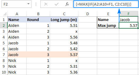 limit columns in excel for mac