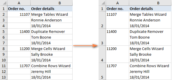 how to use merge and center in excel 2016 in a table