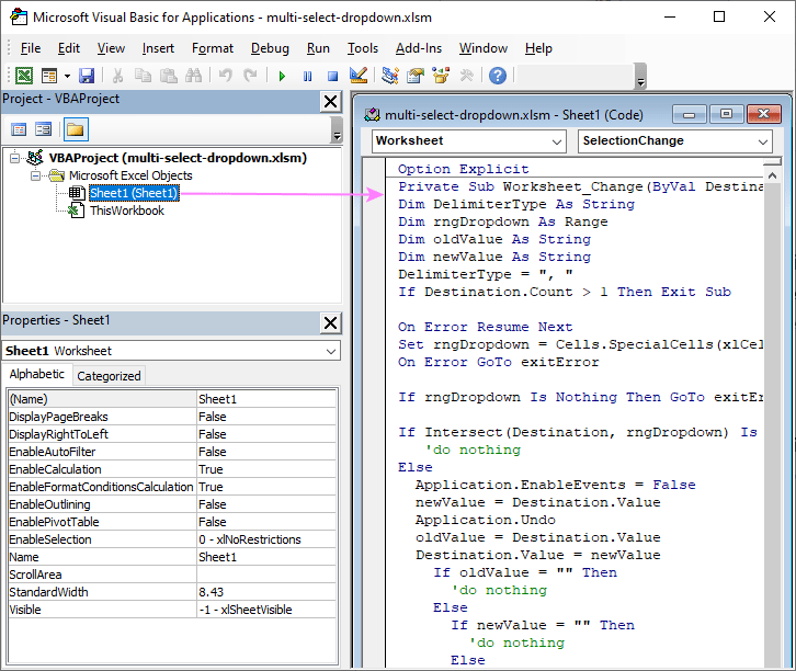 How To Add A Multi Select Drop Down List In Excel - Printable Templates ...