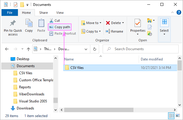 Csv file splitter windows