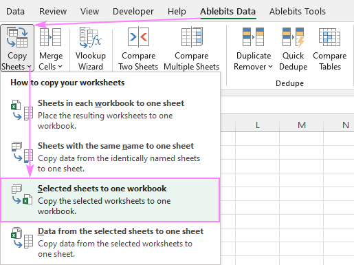 Indicate how to import csv files into Excel