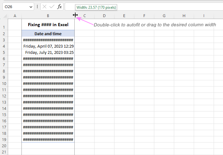 average symbol in excel