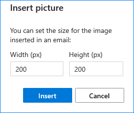 Set a size of the image to paste