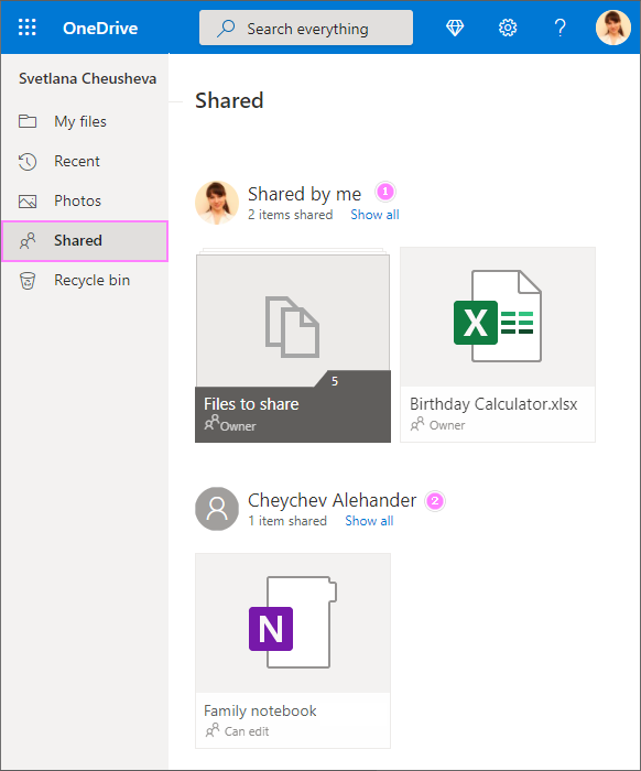 add and sync shared folders in onedrive for business