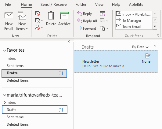 How To Save An Email While Writing in Hotmail