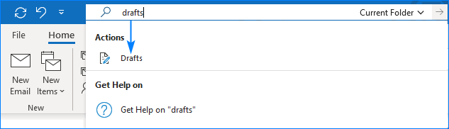 in outlook for mac how do i retrieve deleted drafts