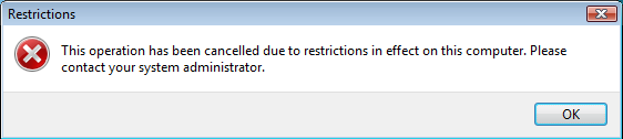 excel 2007 رسالة error hyperlink this operation has been canceled