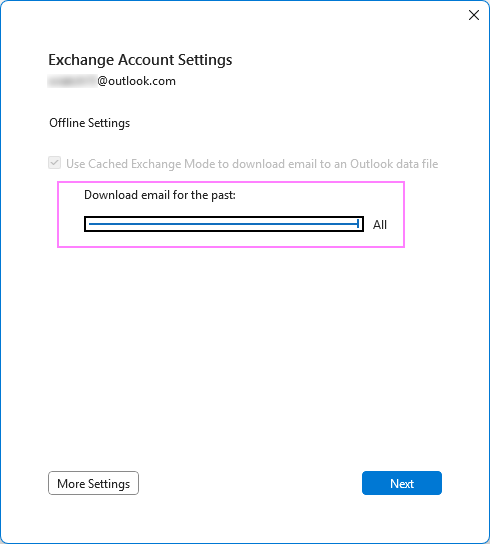 Download older emails to include them in search results. Download older emails to include them in search results.