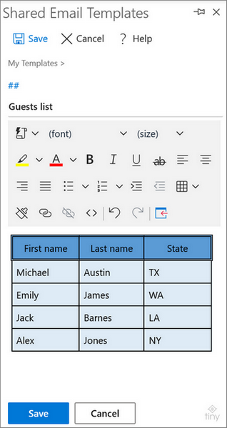 The formatted table with highlighting and alignment applied.