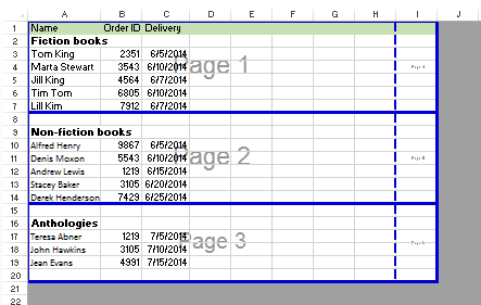 get page breaks to show in normal excel for mac