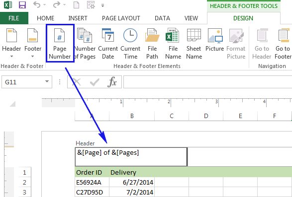 microsoft for mac excel spreadsheet insert image custom header