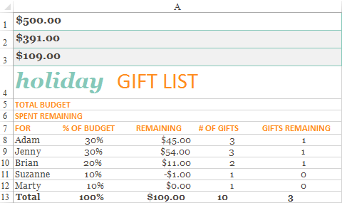 A more complex PDF file converted to Excel using Acrobat XI Pro