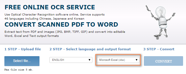 free online ocr service convert scanned pdf to word