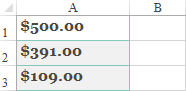 A document imported from PDF to Excel using Free PDF Converter