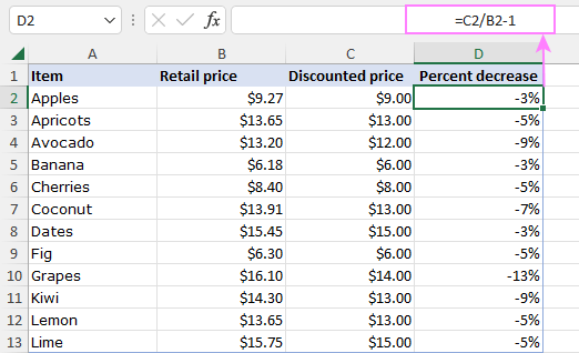 Calculating Percent Decrease in 3 Easy Steps — Mashup Math