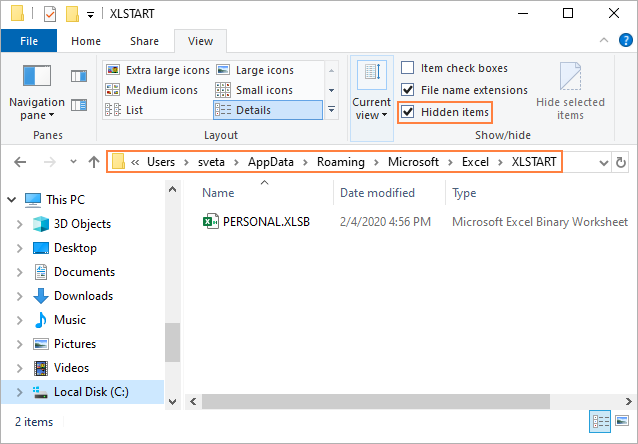 Excel Personal Macro Workbook how to create use and share