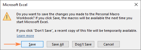 excel for mac 16 location of personal macro workbook