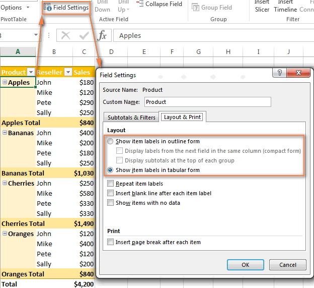 what are pivot tables in excel 2013