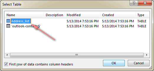 how to mail merge labels from excel