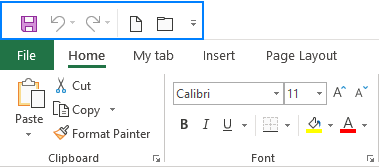 edit toolbar excel for mac