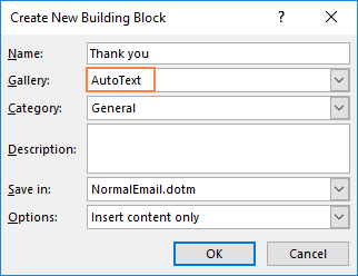 insert auto text in word for mac