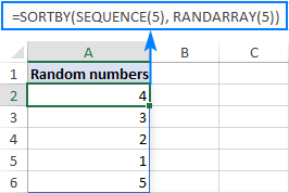 Cách tạo số ngẫu nhiên trong Excel mà không bị lặp