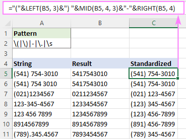 Regex To Remove Certain Characters Or Text In Excel