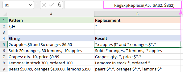 Regex Replace All Numbers C