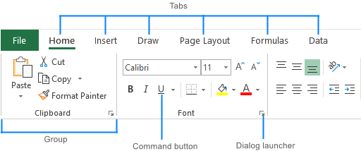 excel for mac file opens without ribbon