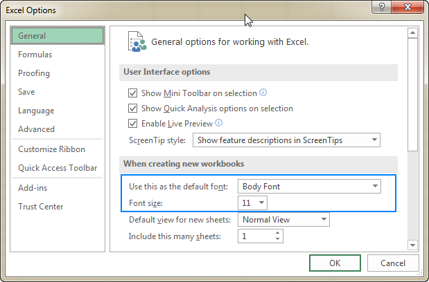 How to Change Drop-down Width and Font Size in Excel - Excel Campus