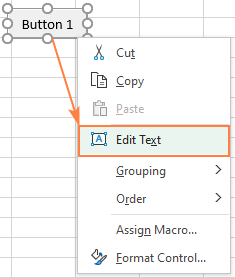 Changing the text of the macro button