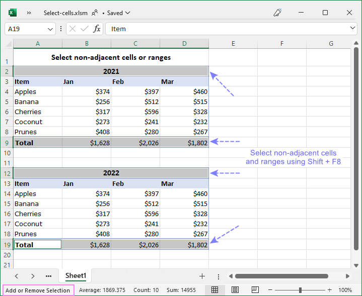 How To Create Multiple Adjacent Groups In Excel