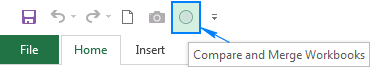 Compare and Merge Workbooks
