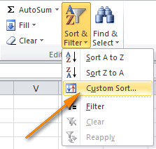 sort by cell color excel for mac