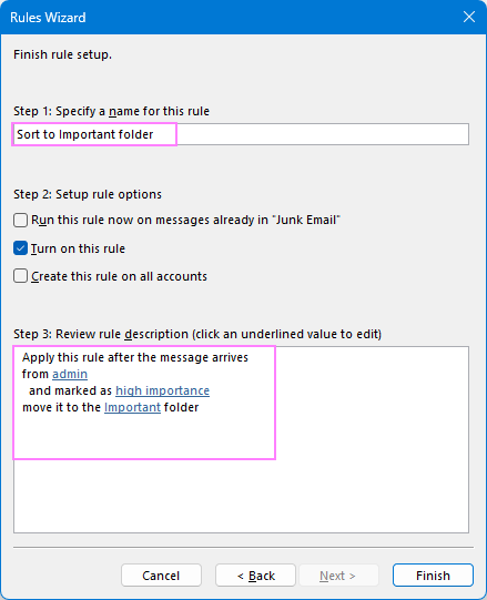 Auto sort emails into folders in Outlook 365 – 2010. Auto sort emails into folders in Outlook 365 – 2010.