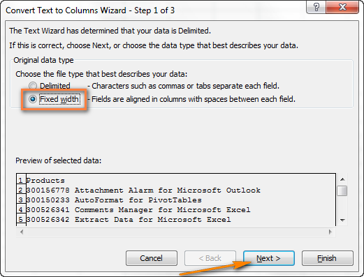 excel for mac text to column technical character