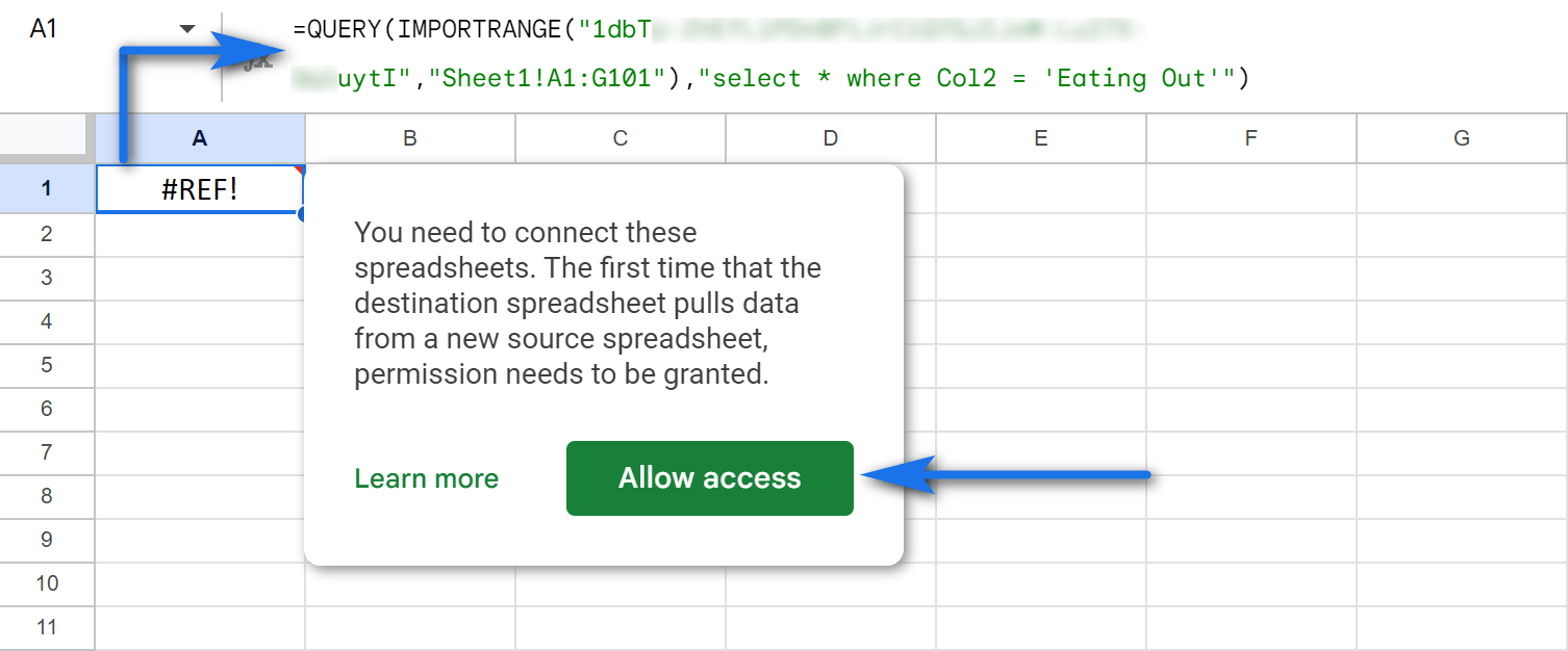 Connect IMPORTRANGE to a new file to pull the data.