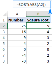 square root chart 1 20