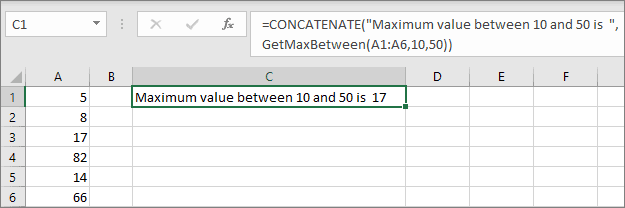 Using a UDF along with a native function