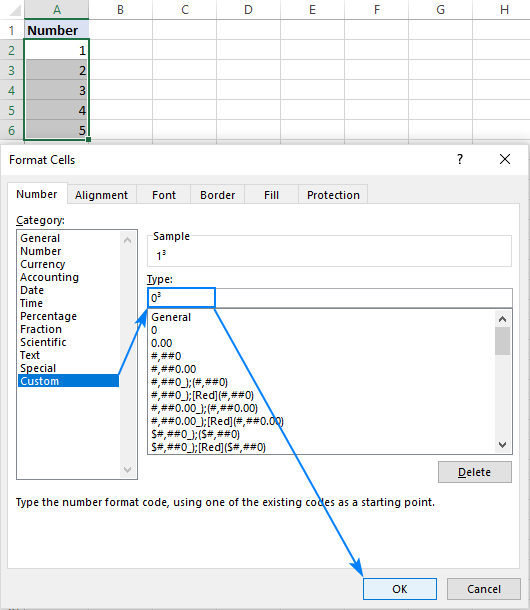 shortcut for subscript in excel mac