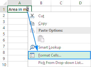 excel symbols guide