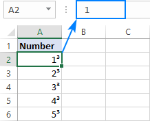 Numbers superscripted with a custom number format