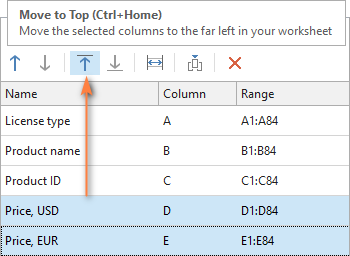 Excel How to move swap columns by dragging and other ways