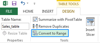 Applying a table style without creating an Excel table